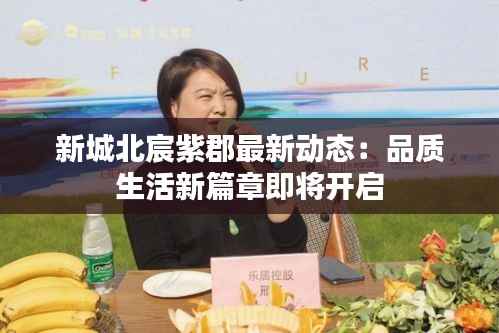 新城北宸紫郡最新动态:品质生活新篇章即将开启