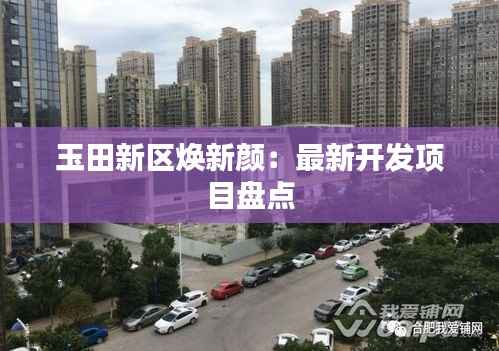 玉田新区焕新颜:最新开发项目盘点