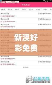 新澳好彩免费公开资料,高效评估方法_复刻版10.123