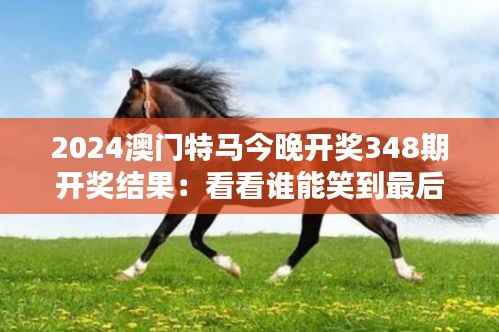 2024澳门特马今晚开奖348期开奖结果:看看谁能笑到最后