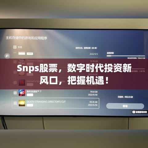 Snps股票,数字时代投资新风口,把握机遇!