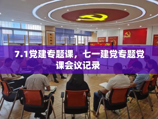 7.1党建专题课，七一建党专题党课会议记录 