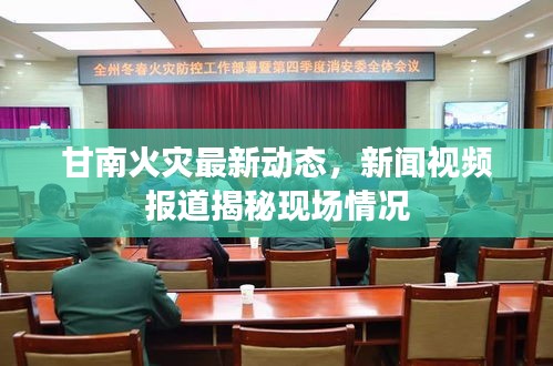 甘南火灾最新动态,新闻视频报道揭秘现场情况