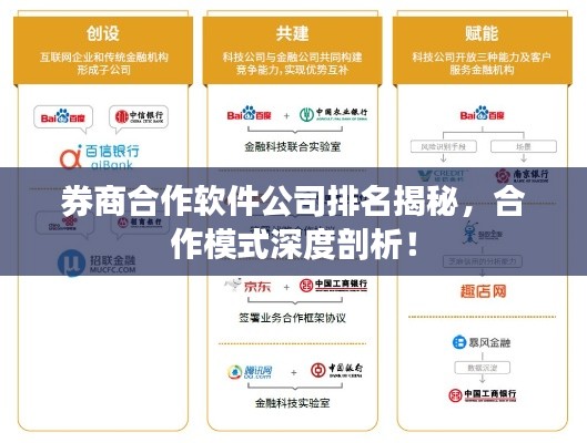 券商合作软件公司排名揭秘,合作模式深度剖析!