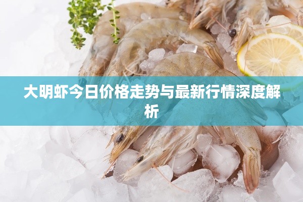 大明虾今日价格走势与最新行情深度解析